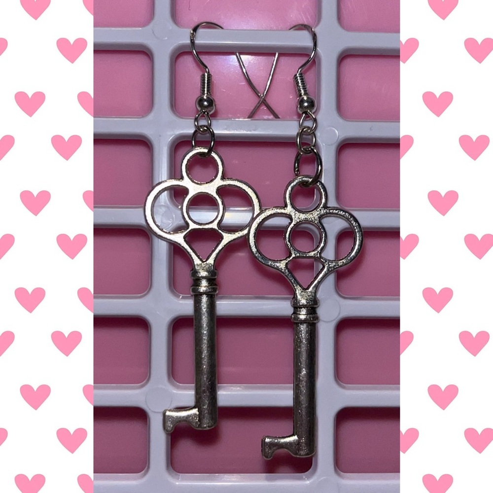 Key earrings